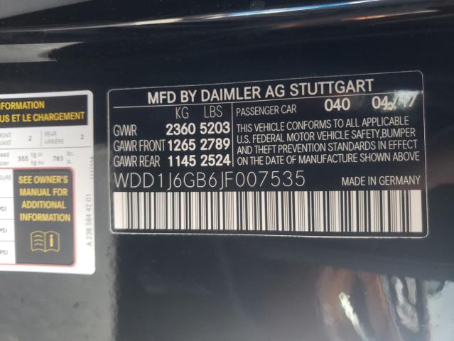 Photo 9 VIN: WDD1J6GB6JF007535 - MERCEDES-BENZ E 400 4MAT 