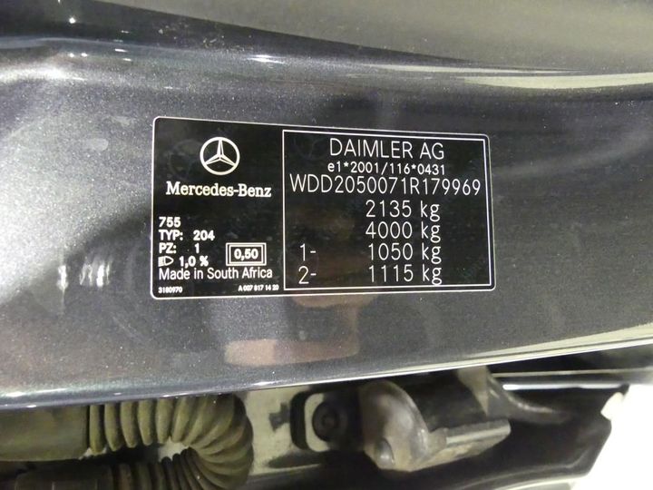 Photo 4 VIN: WDD2050071R179969 - MERCEDES-BENZ C 