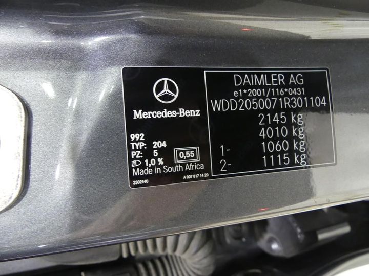 Photo 4 VIN: WDD2050071R301104 - MERCEDES-BENZ C 