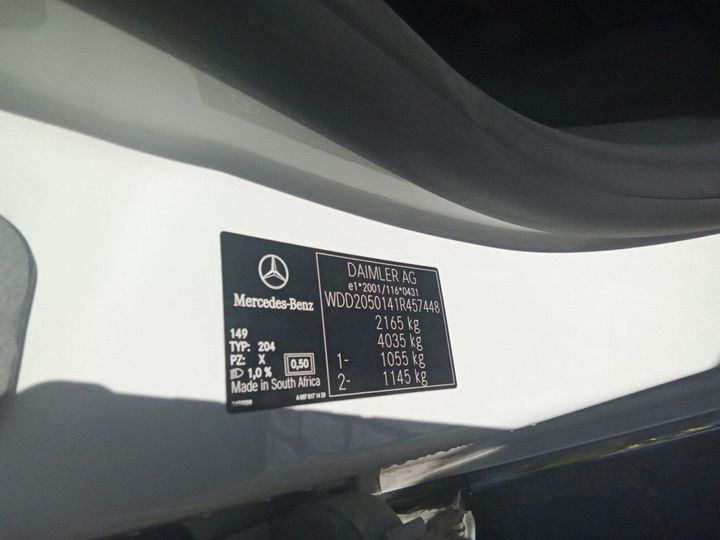 Photo 15 VIN: WDD2050141R457448 - MERCEDES-BENZ C-CLASS 