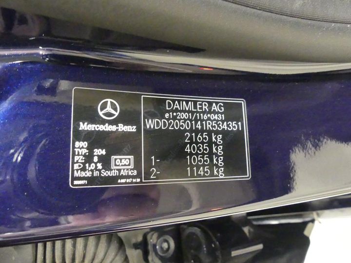 Photo 3 VIN: WDD2050141R534351 - MERCEDES-BENZ C 