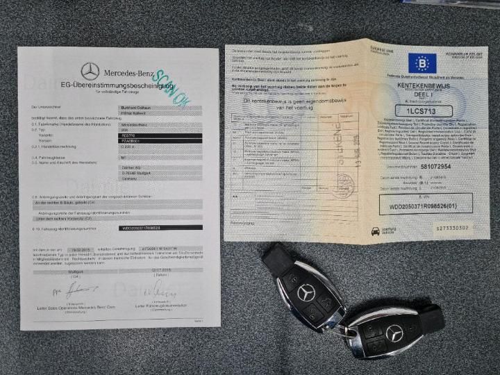 Photo 4 VIN: WDD2050371R098526 - MERCEDES-BENZ C BERLINE 