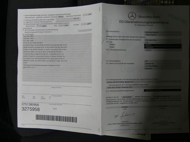 Photo 12 VIN: WDD2050371R274613 - MERCEDES-BENZ C 