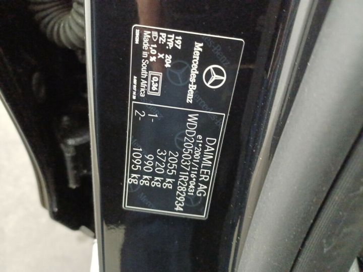 Photo 29 VIN: WDD2050371R282934 - MERCEDES-BENZ C 