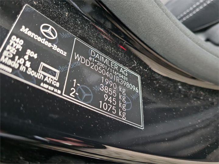 Photo 13 VIN: WDD2050401R398096 - MERCEDES-BENZ C-KLASSE 