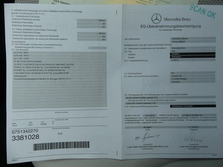 Photo 11 VIN: WDD2050471R379599 - MERCEDES-BENZ C 