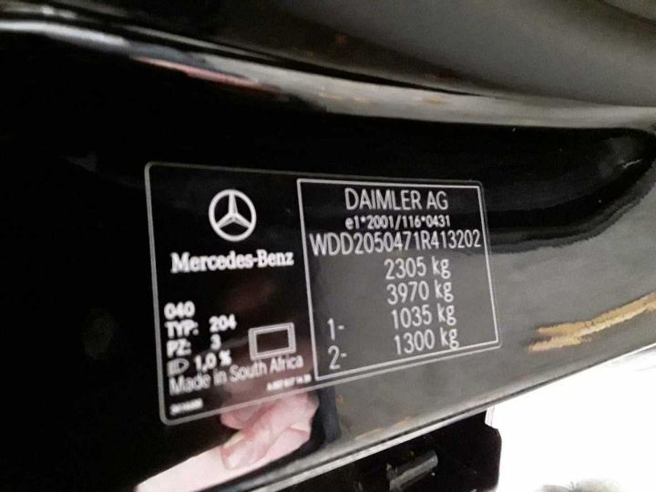 Photo 19 VIN: WDD2050471R413202 - MERCEDES-BENZ C 350 E 