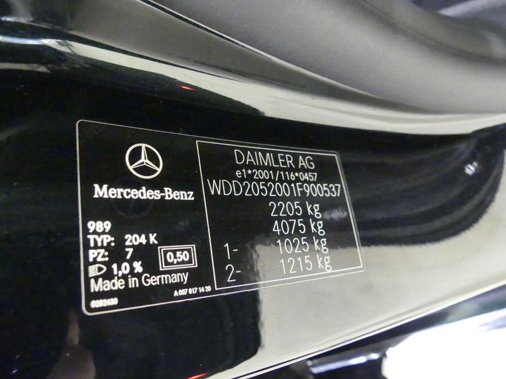 Photo 3 VIN: WDD2052001F900537 - MERCEDES-BENZ C BREAK 