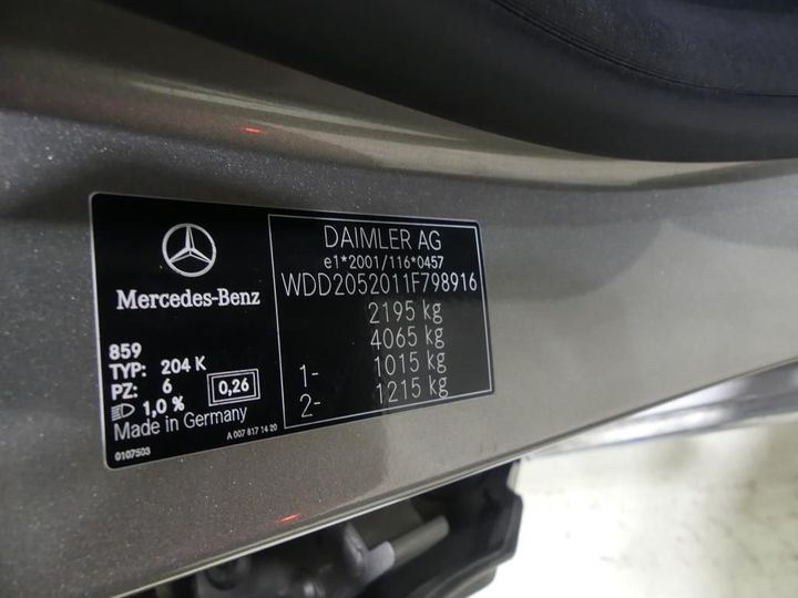 Photo 4 VIN: WDD2052011F798916 - MERCEDES-BENZ C BREAK 