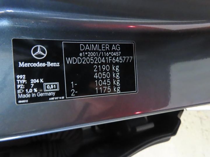 Photo 12 VIN: WDD2052041F645777 - MERCEDES-BENZ C T-MODEL 