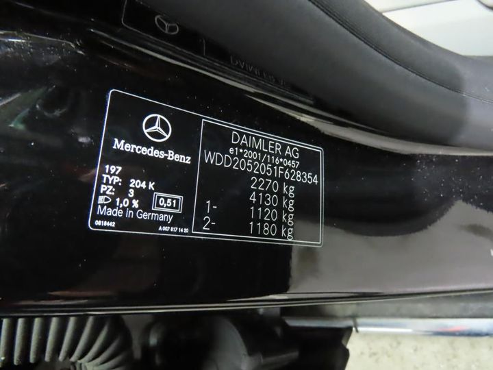 Photo 14 VIN: WDD2052051F628354 - MERCEDES-BENZ C T-MODEL 