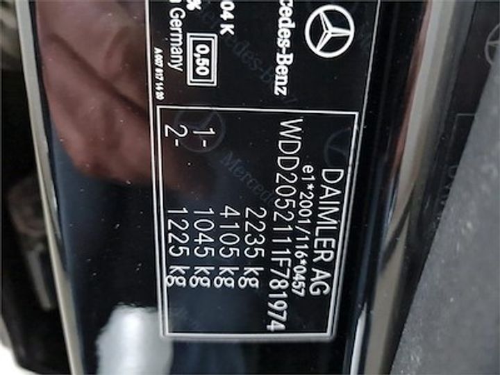 Photo 11 VIN: WDD2052111F781974 - MERCEDES-BENZ CLASSE C BREAK DIESEL (S205) - 2018 