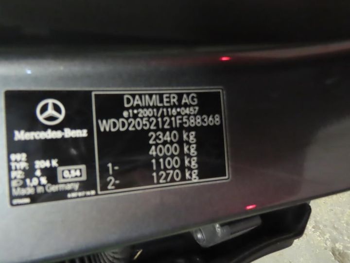 Photo 12 VIN: WDD2052121F588368 - MERCEDES-BENZ C T-MODEL 