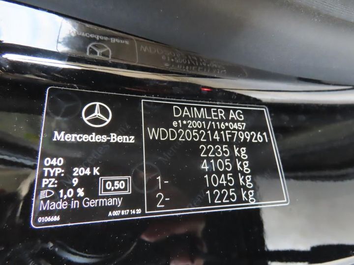 Photo 12 VIN: WDD2052141F799261 - MERCEDES-BENZ C T-MODEL 