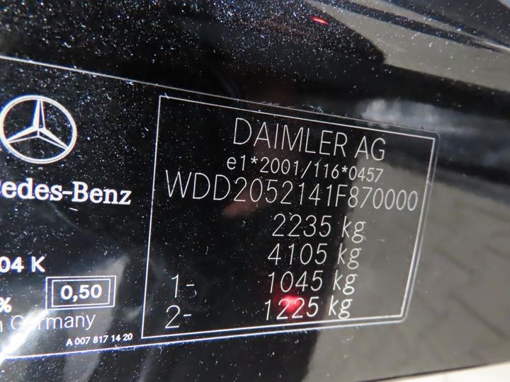 Photo 13 VIN: WDD2052141F870000 - MERCEDES-BENZ C T-MODEL 