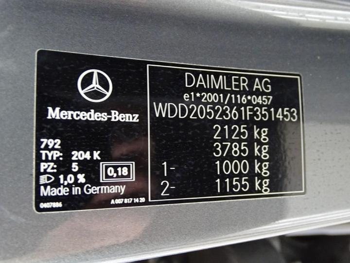 Photo 5 VIN: WDD2052361F351453 - MERCEDES-BENZ C-KLASSE 