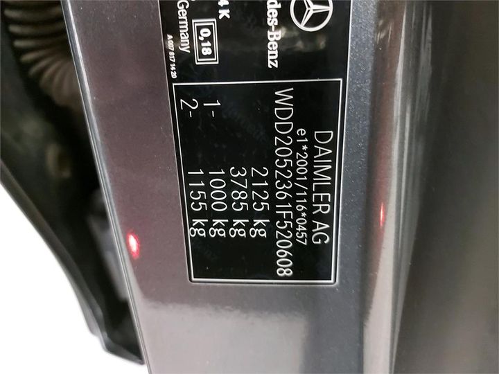 Photo 6 VIN: WDD2052361F520608 - MERCEDES-BENZ C BREAK 