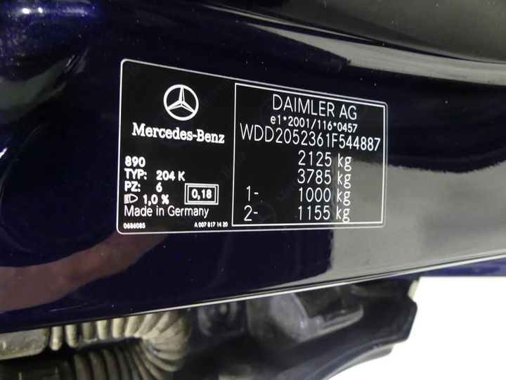 Photo 3 VIN: WDD2052361F544887 - MERCEDES-BENZ C BREAK 