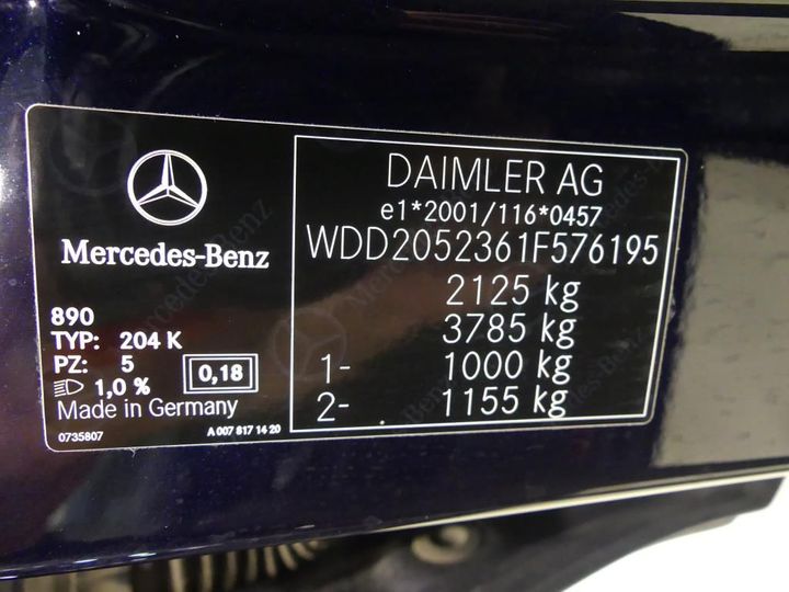 Photo 3 VIN: WDD2052361F576195 - MERCEDES-BENZ C BREAK 