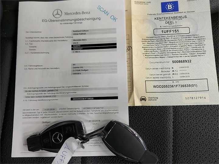 Photo 4 VIN: WDD2052361F736535 - MERCEDES-BENZ C 