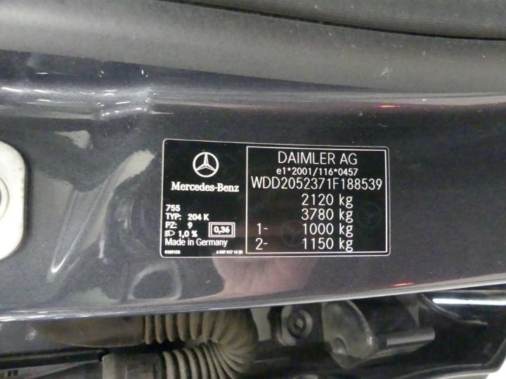 Photo 6 VIN: WDD2052371F188539 - MERCEDES-BENZ C BREAK 