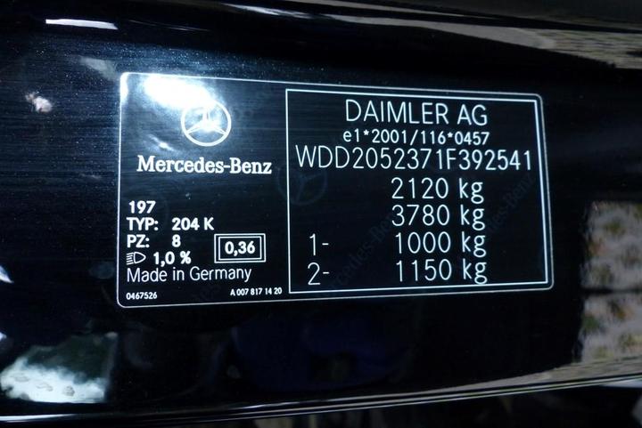 Photo 5 VIN: WDD2052371F392541 - MERCEDES-BENZ C-KLASSE 