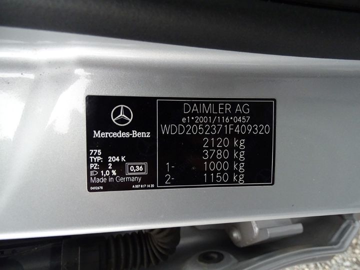 Photo 4 VIN: WDD2052371F409320 - MERCEDES-BENZ C-KLASSE 