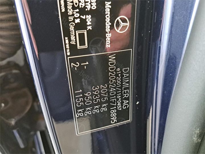 Photo 6 VIN: WDD2052401F718895 - MERCEDES-BENZ C-KLASSE 