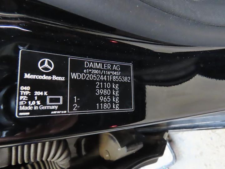 Photo 11 VIN: WDD2052441F855382 - MERCEDES-BENZ C 