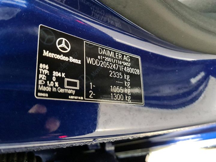 Photo 8 VIN: WDD2052471F480028 - MERCEDES-BENZ C350 