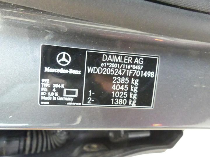 Photo 3 VIN: WDD2052471F701498 - MERCEDES-BENZ C BREAK 