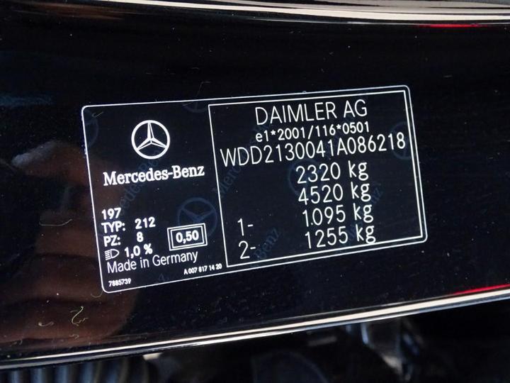 Photo 5 VIN: WDD2130041A086218 - MERCEDES-BENZ E-KLASSE 