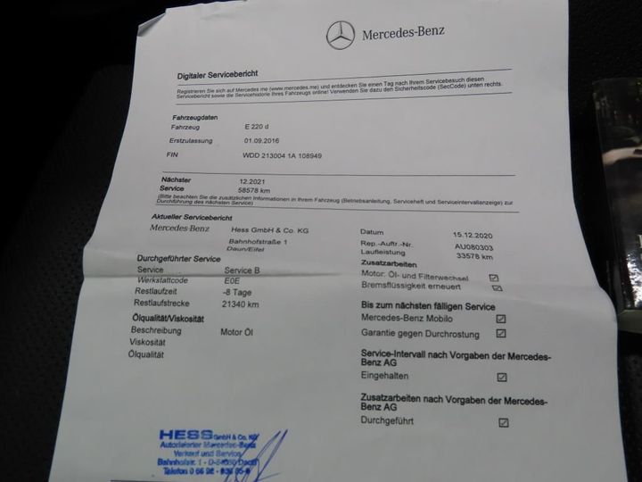 Photo 11 VIN: WDD2130041A108949 - MERCEDES-BENZ E 