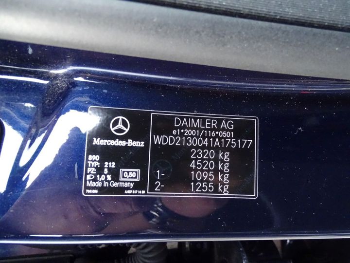 Photo 4 VIN: WDD2130041A175177 - MERCEDES-BENZ E-KLASSE 