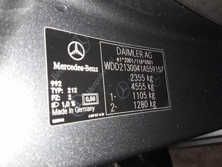 Photo 20 VIN: WDD2130041A559157 - MERCEDES-BENZ E 220 D 