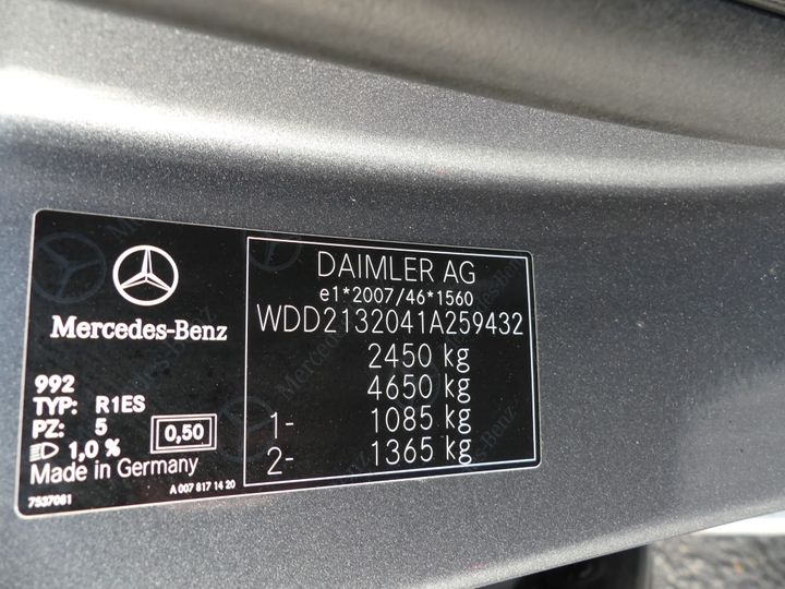 Photo 5 VIN: WDD2132041A259432 - MERCEDES-BENZ E-KLASSE 