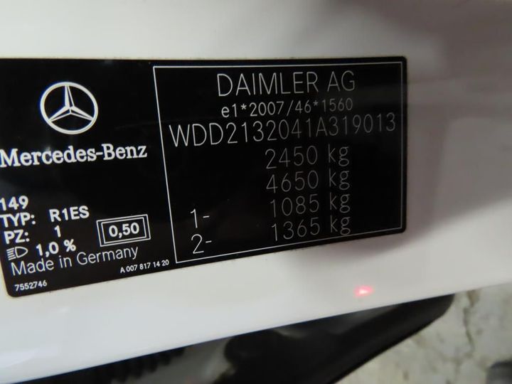 Photo 12 VIN: WDD2132041A319013 - MERCEDES-BENZ E T-MODEL 