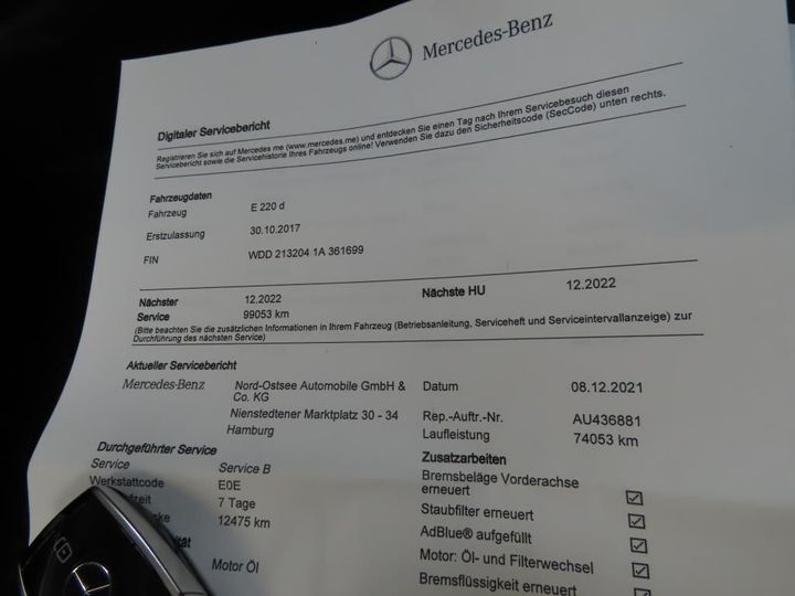 Photo 4 VIN: WDD2132041A361699 - MERCEDES-BENZ E T-MODEL 