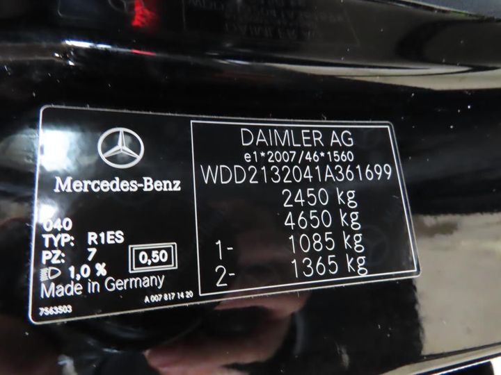 Photo 5 VIN: WDD2132041A361699 - MERCEDES-BENZ E T-MODEL 