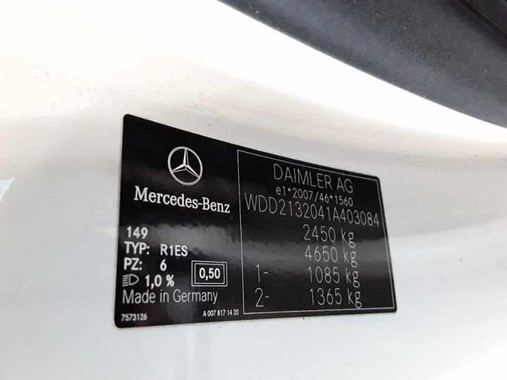 Photo 16 VIN: WDD2132041A403084 - MERCEDES-BENZ E -KLASSE 