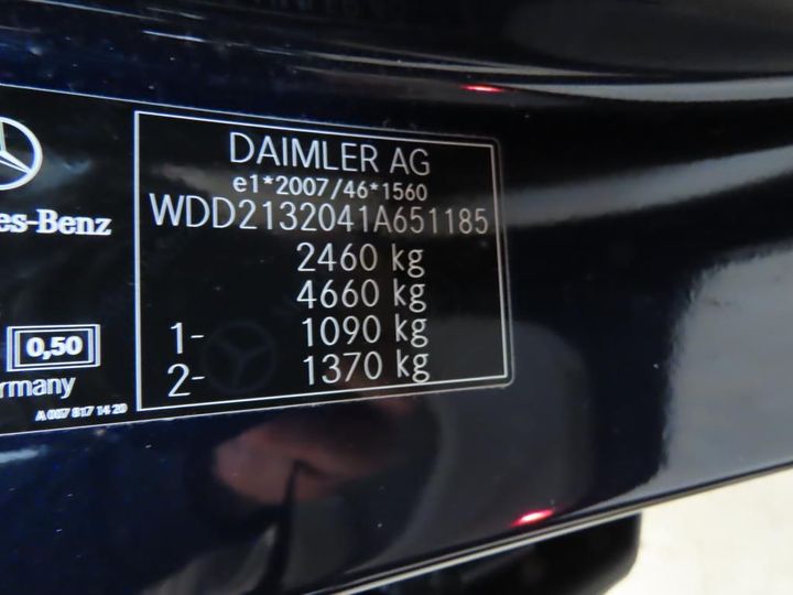 Photo 12 VIN: WDD2132041A651185 - MERCEDES-BENZ E T-MODEL 