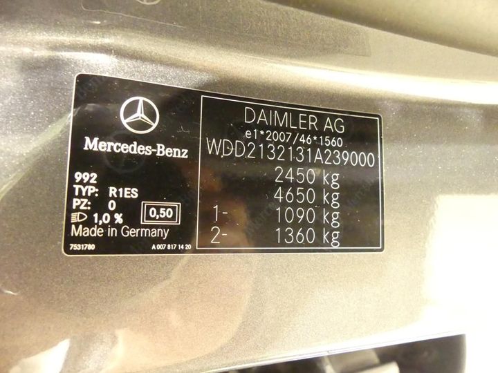 Photo 3 VIN: WDD2132131A239000 - MERCEDES-BENZ E BREAK 