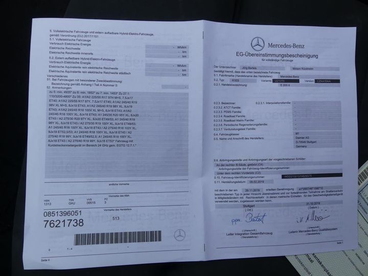 Photo 13 VIN: WDD2132131A626579 - MERCEDES-BENZ E BREAK 