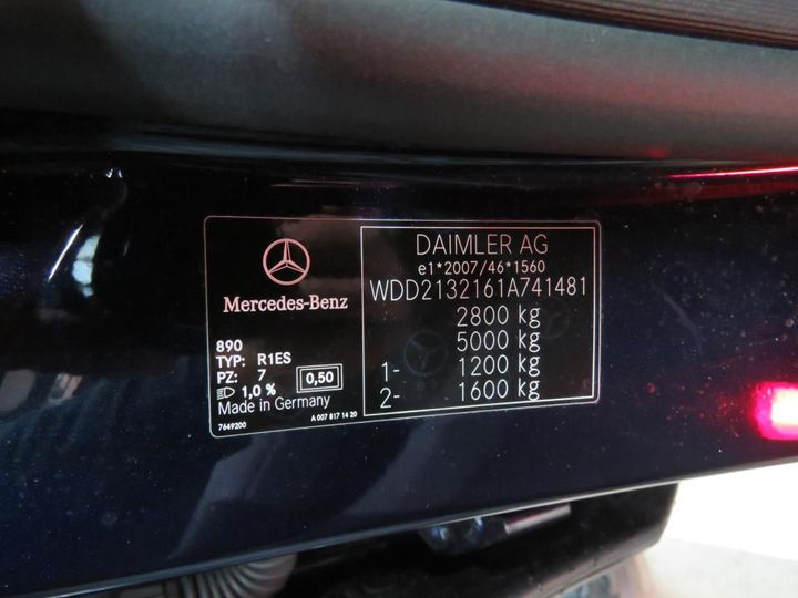 Photo 13 VIN: WDD2132161A741481 - MERCEDES-BENZ E 