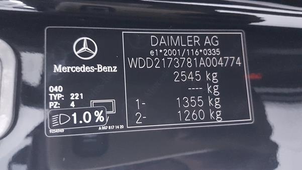 Photo 3 VIN: WDD2173781A004774 - MERCEDES-BENZ S63 BRABUS 