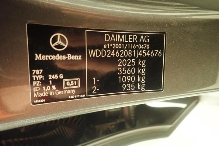 Photo 7 VIN: WDD2462081J454676 - MERCEDES-BENZ CLASSE B 