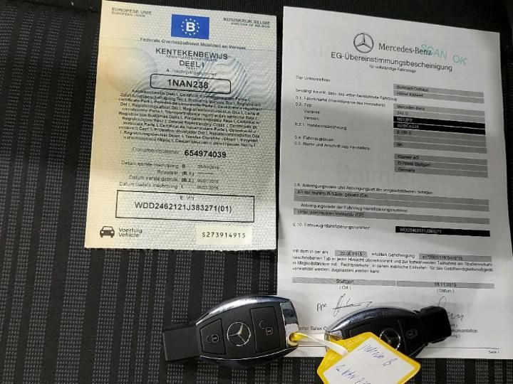 Photo 4 VIN: WDD2462121J383271 - MERCEDES-BENZ B 