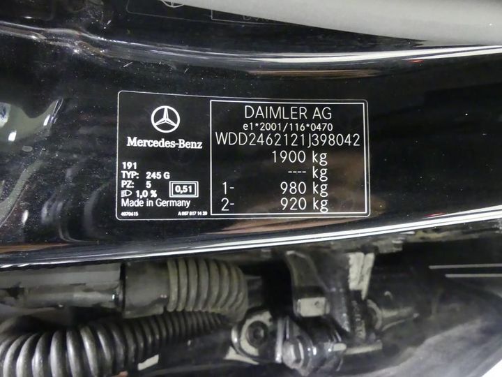 Photo 4 VIN: WDD2462121J398042 - MERCEDES-BENZ B 