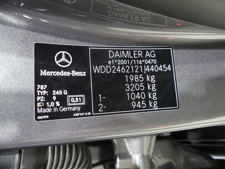 Photo 4 VIN: WDD2462121J440454 - MERCEDES-BENZ B 