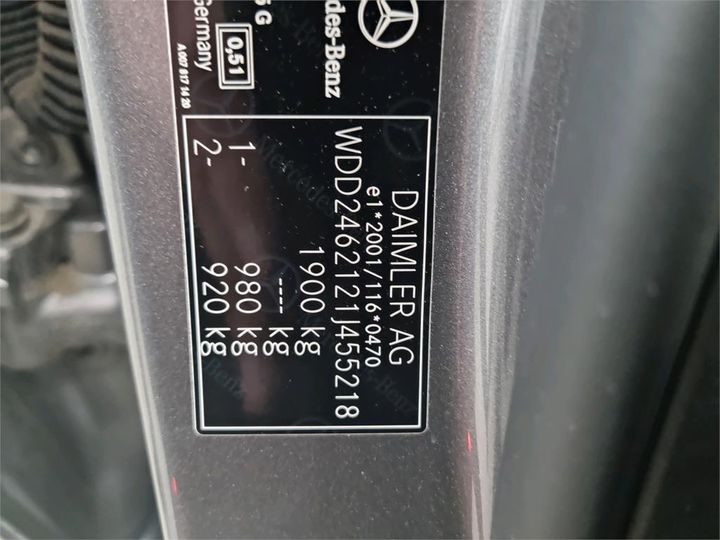 Photo 6 VIN: WDD2462121J455218 - MERCEDES-BENZ B 